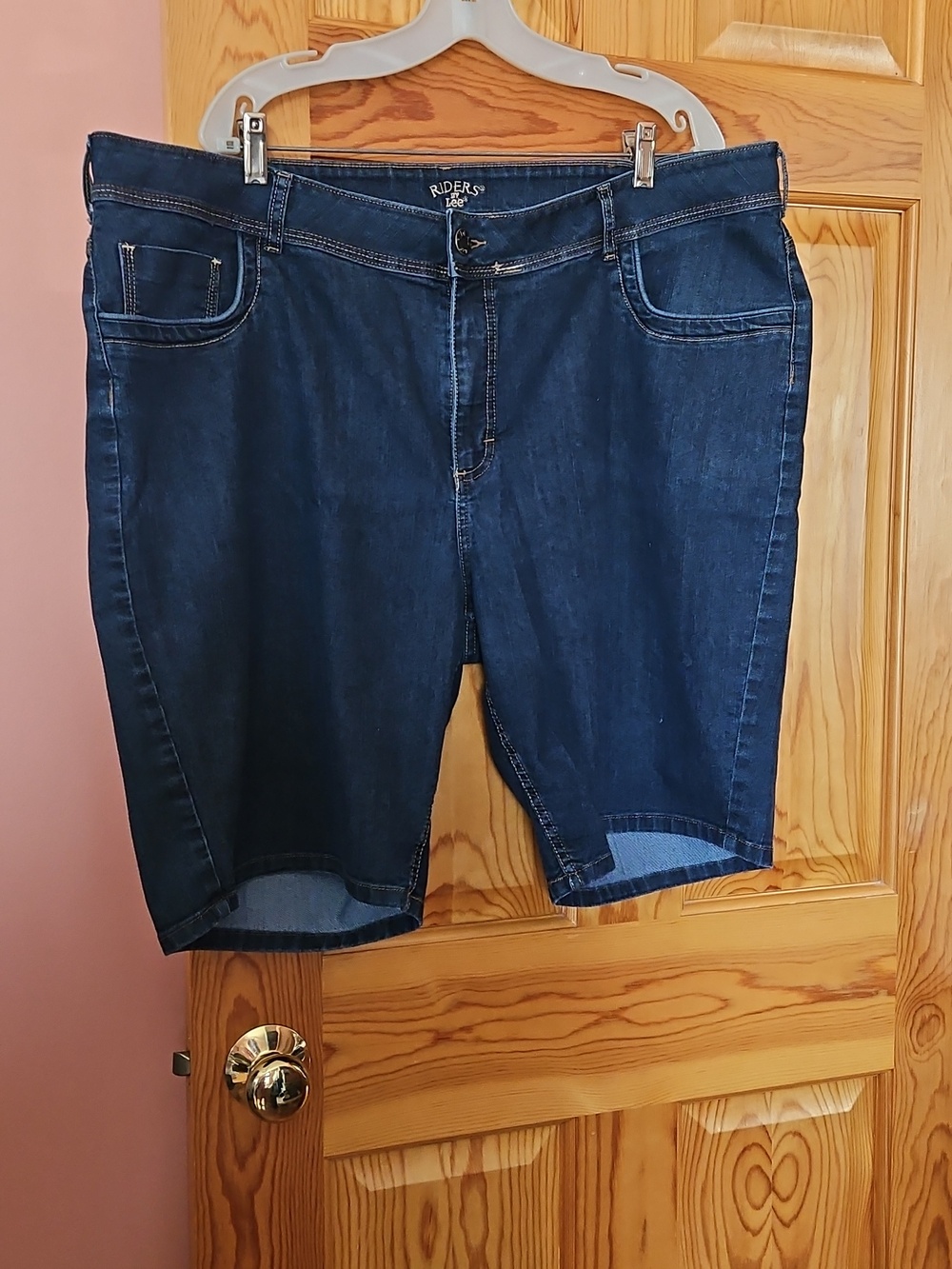 Riders by Lee Indigo Blue Boyfriend Denim Bermuda Shorts